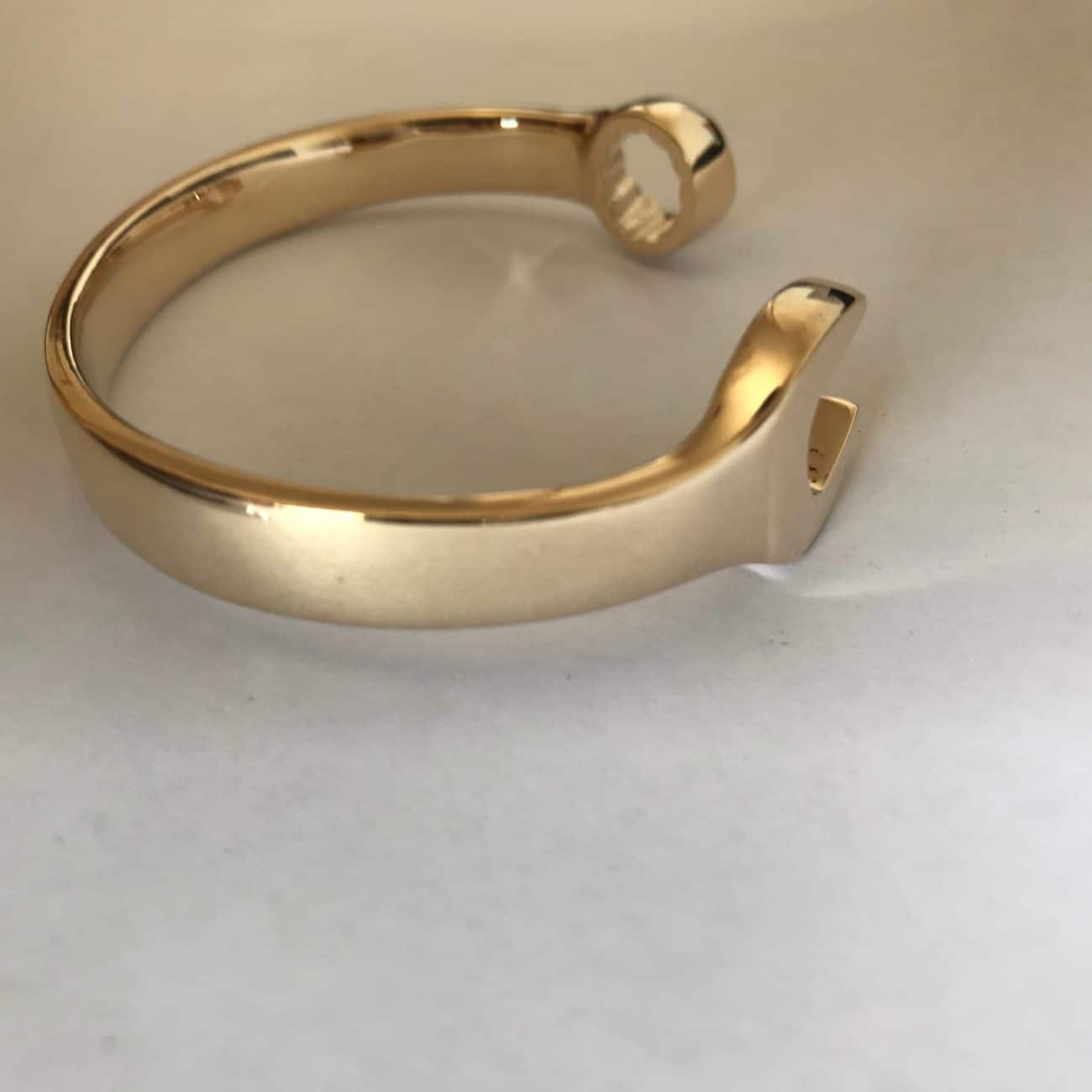 Billionaires Solid Gold Spanner Bracelet